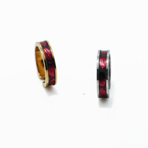 Stainless Steel Leather Rings