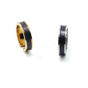 Snake Skin Leather Open Ring