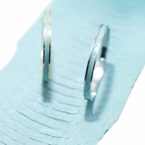Snake Skin Oval Bangle